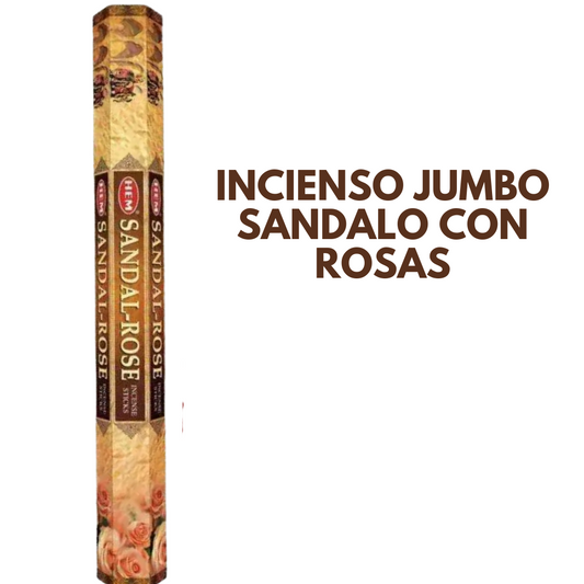 Incienso Jumbo Sandalo con Rosas